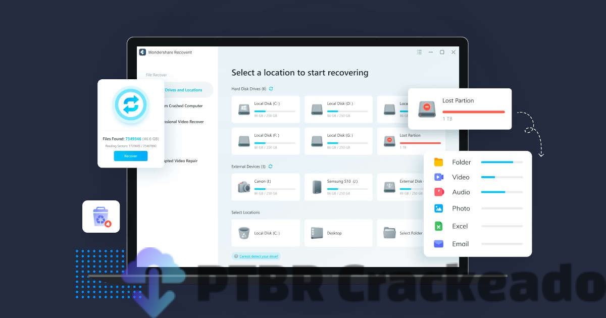 Wondershare Recoverit Crackeado 2023