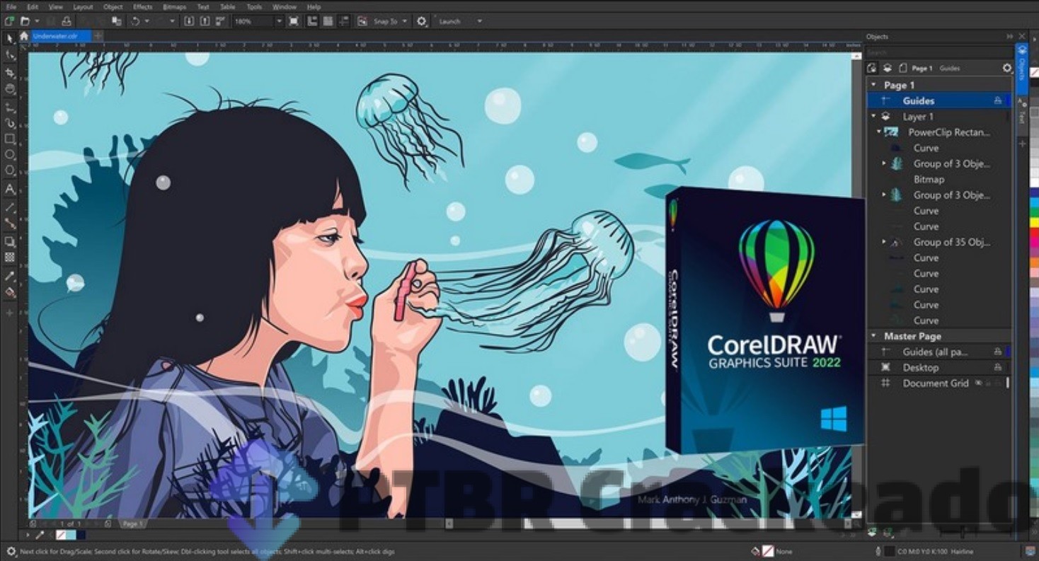 coreldraw 2022 crack + ativador