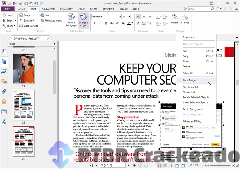 editor de pdf foxit pro