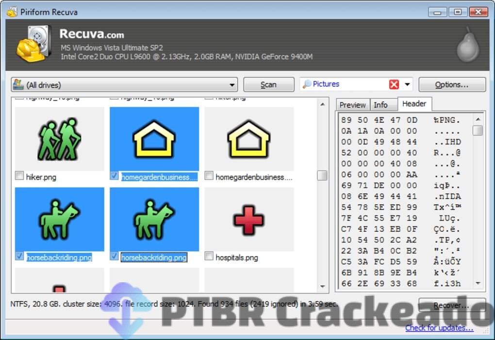 baixar software recuva recovery grátis recuva dl