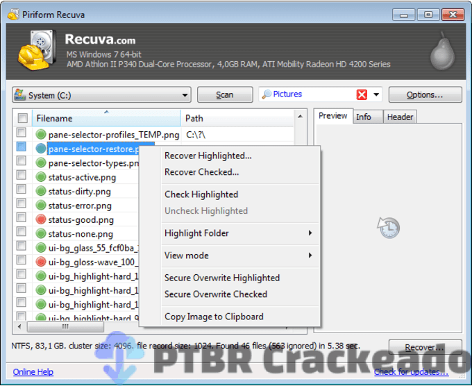 software recuva Recuva Torrent recuperar pc