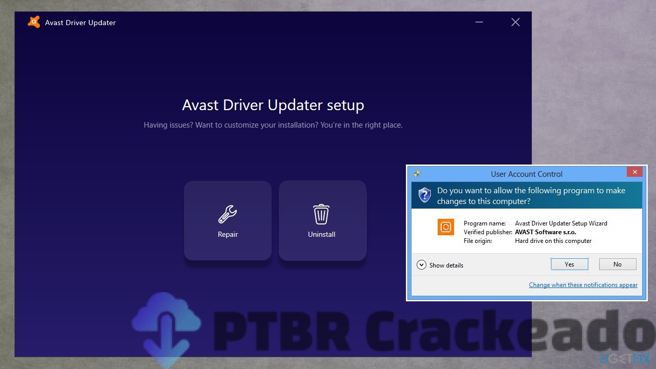 atualizador de driver avast